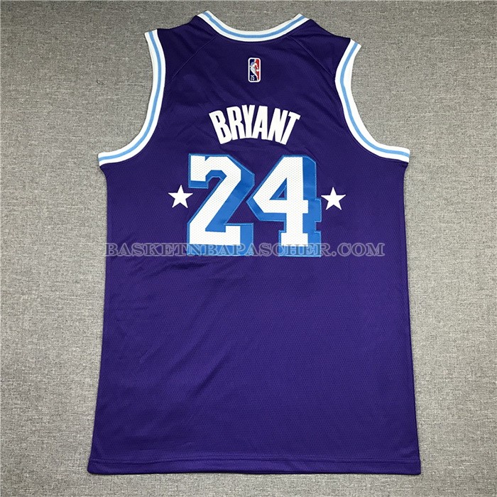 Maillot Los Angeles Lakers Kobe Bryant NO 24 Ville Edition 2021-22 Volet